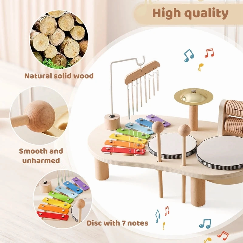 Wooden Musical Table Toy