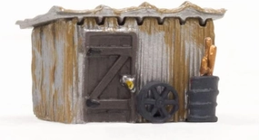Woodland Scenics WOOBR4946 N Built-Up Tin Shack