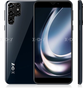 Xgody X60 4G LTE Android Phone, 6 Inches QHD Waterdrop Screen Unlocked Cell Phone, 2GB RAM 16GB ROM, Dual Sim Slots Smartphone, 5MP 5MP Camera, Facial Unlock, 3000mAh Mobile Phones (Black-3)