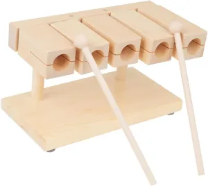 YARNOW 1 Set Musical Percussion Instrument Early Educational Wooden for Boys Promotes Coordination Interaction Lightweight Plaything for Parent Activities