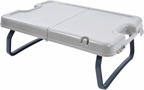 Yosoo Camping Table, Folding Camp Table Plastic Folding Picnic Table, Portable Folding Table, Outdoor Picnic Party Camp Table with Lightweight Small Folding Table for Car Travel Picnic