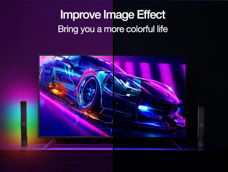 ZERO Smart RGB Light Bar Music Sync with Battery