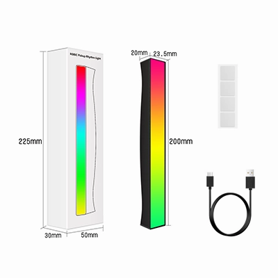 ZERO Smart RGB Light Bar Music Sync with Battery