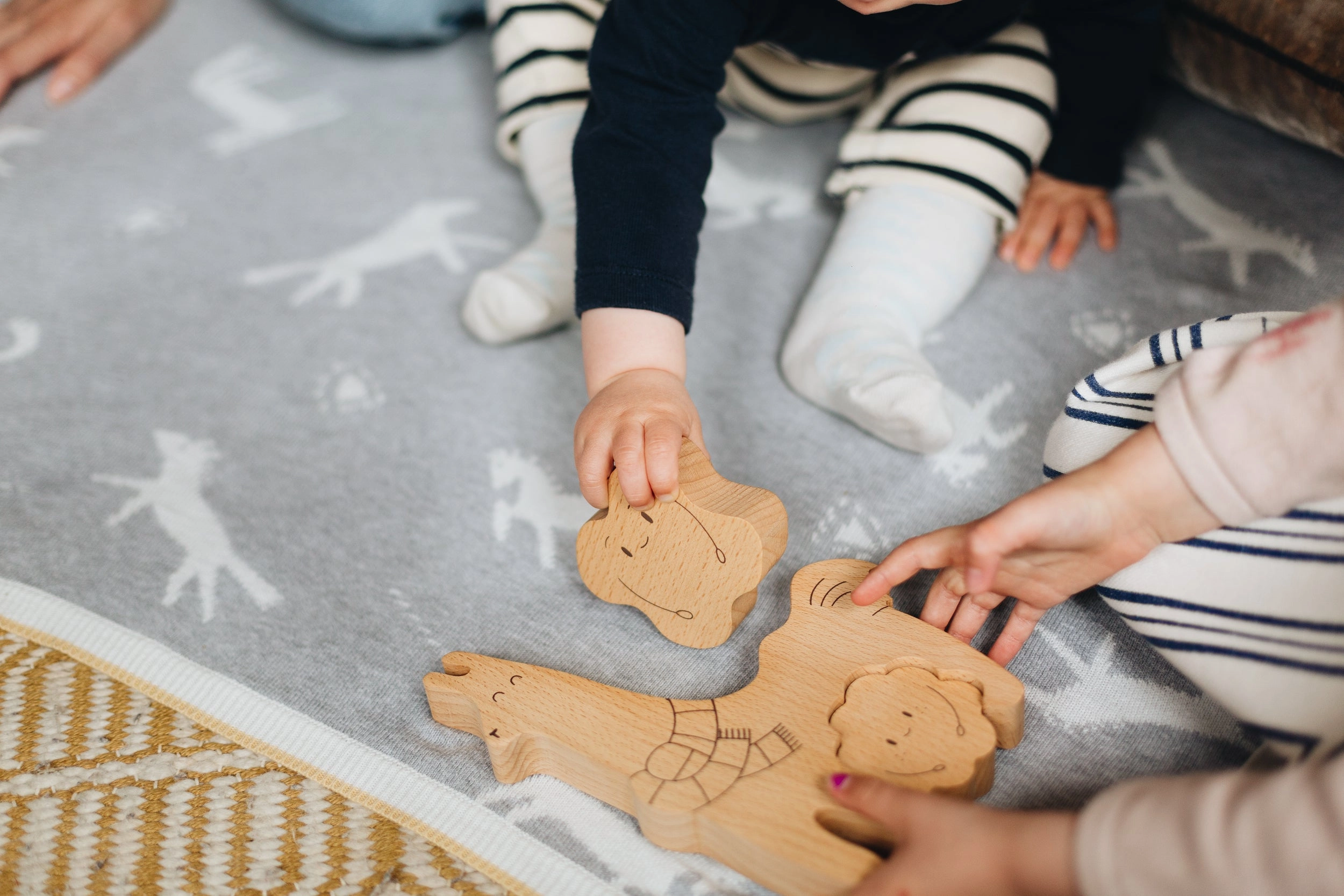 Āpiti - Natural Beechwood Puzzle