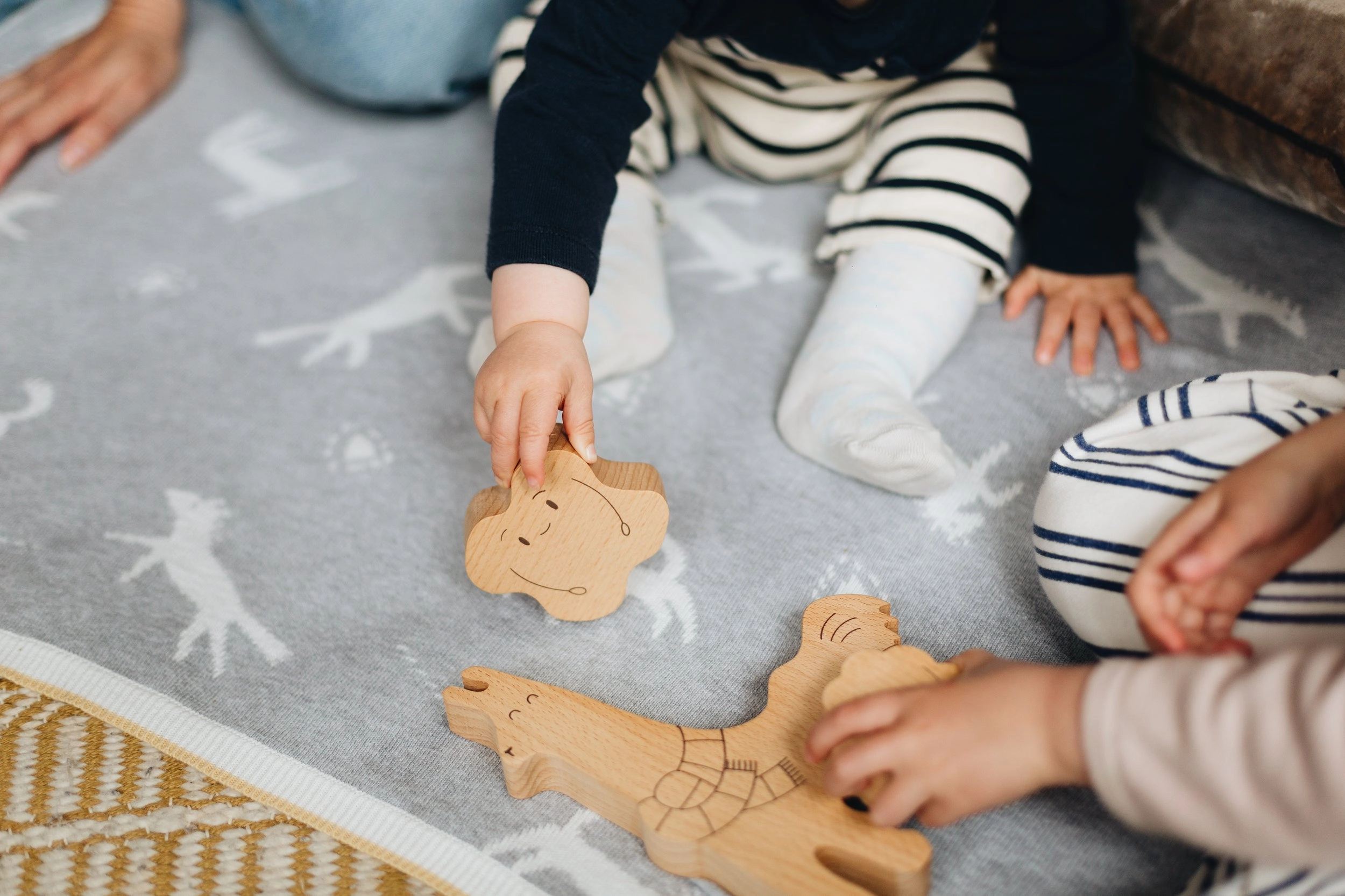 Āpiti - Natural Beechwood Puzzle