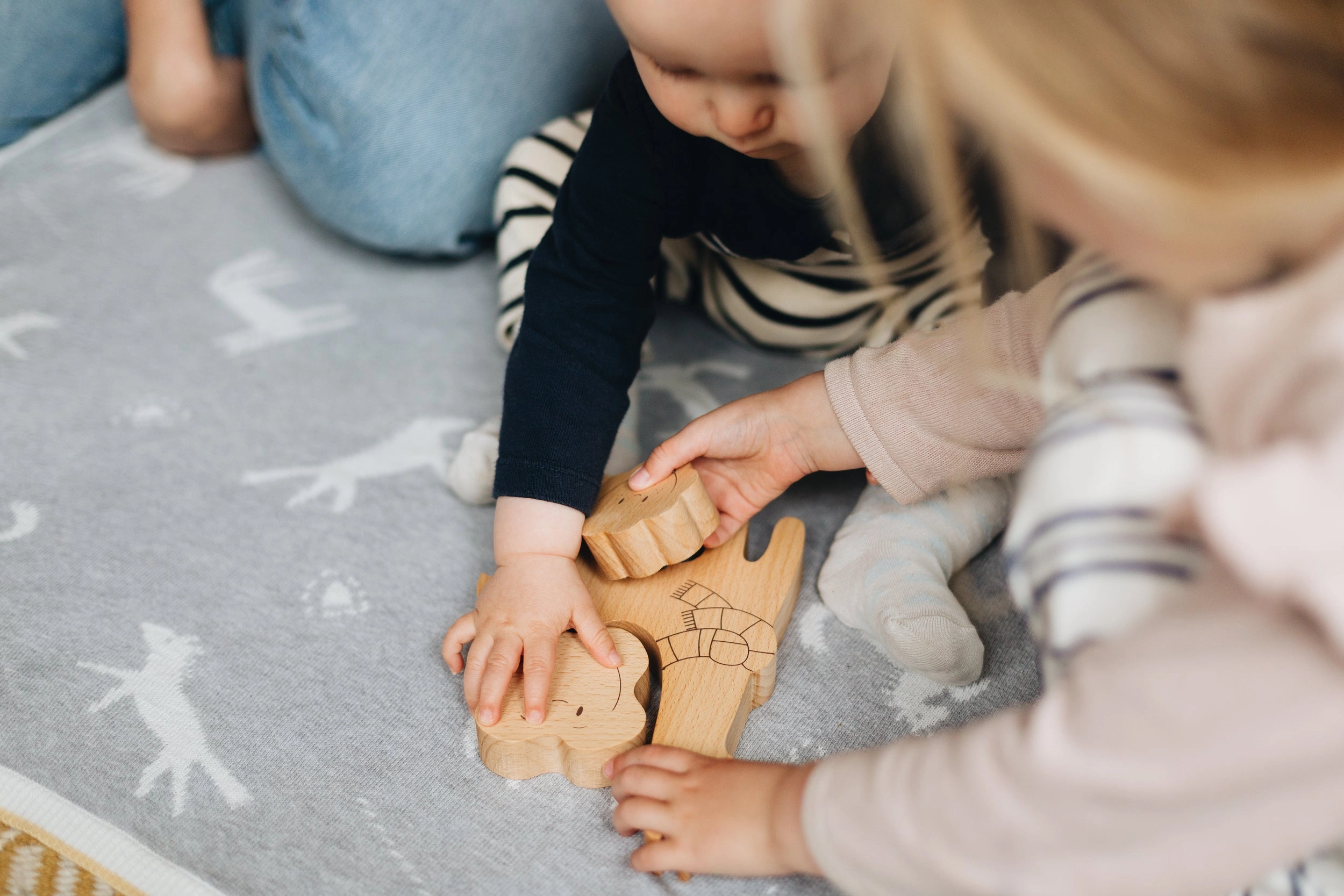 Āpiti - Natural Beechwood Puzzle